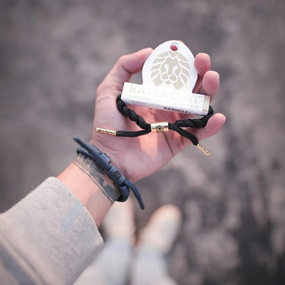 "Obsidian" Knotted Bracelet - Image 3